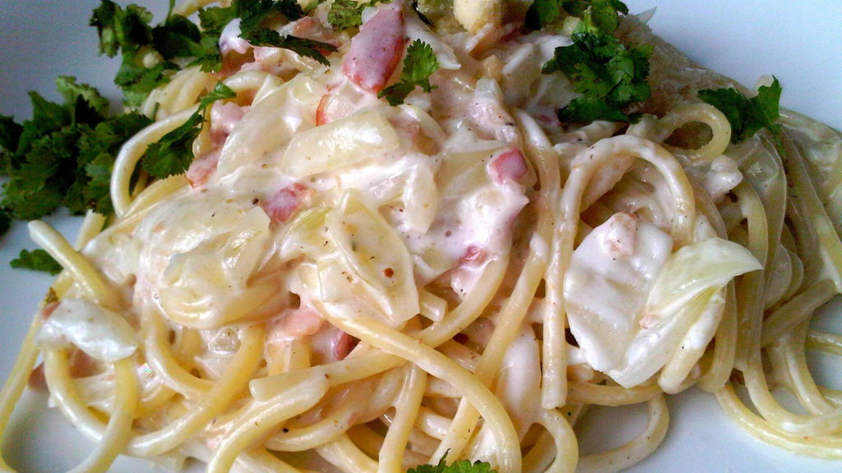 Para que la salsa se una a la pasta es importante que haya tenido una cocción adecuada