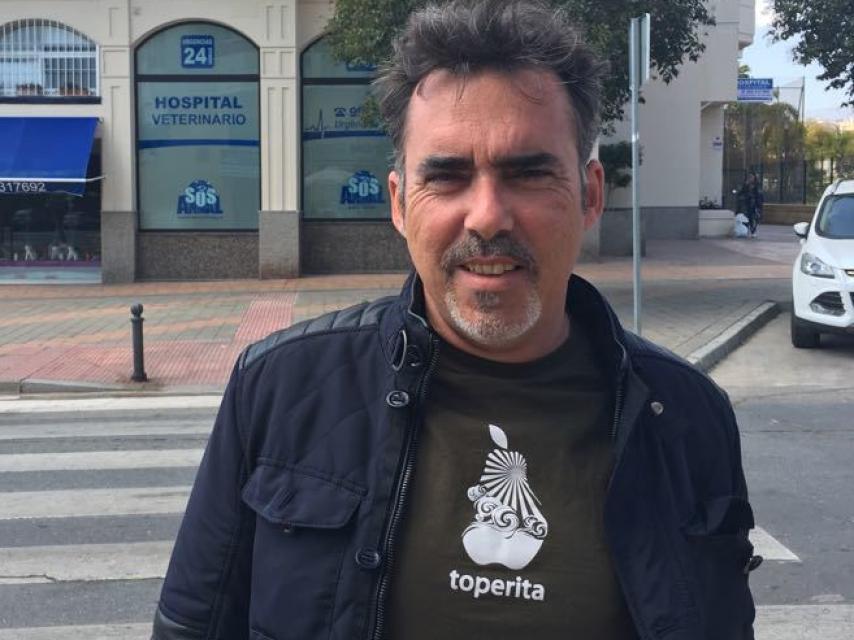 El diseñador de Toperita, Pablo Ruiz.