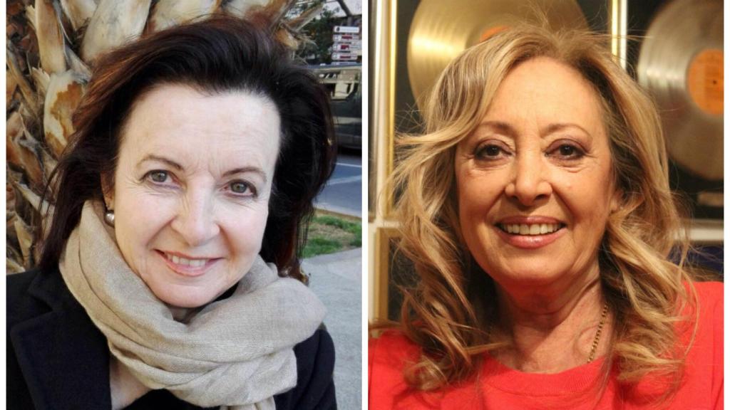 Mayte Mateos, a la izquierda, y María Mendiola, a la derecha, fundadoras de Baccara, en la actualidad