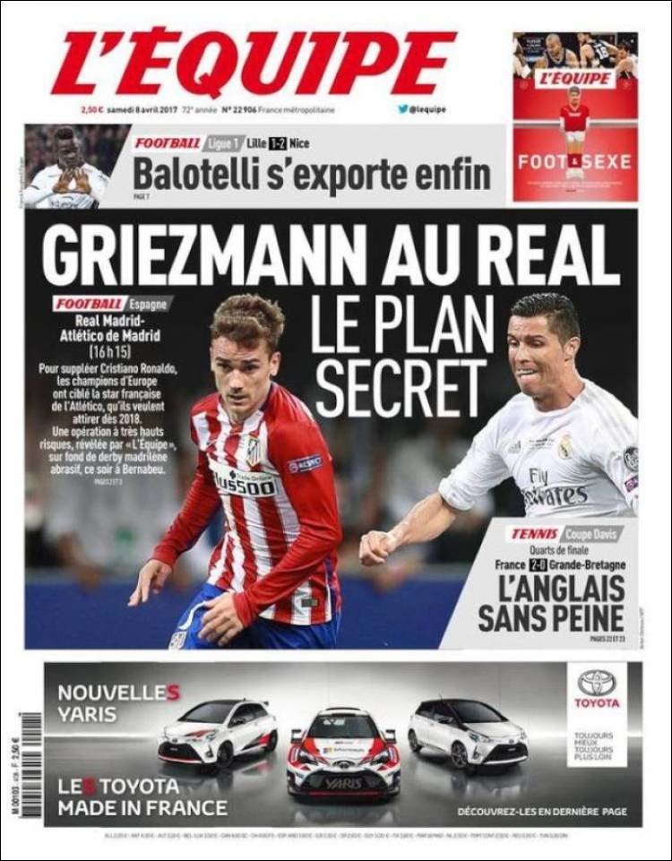 Portada de L'Equipe