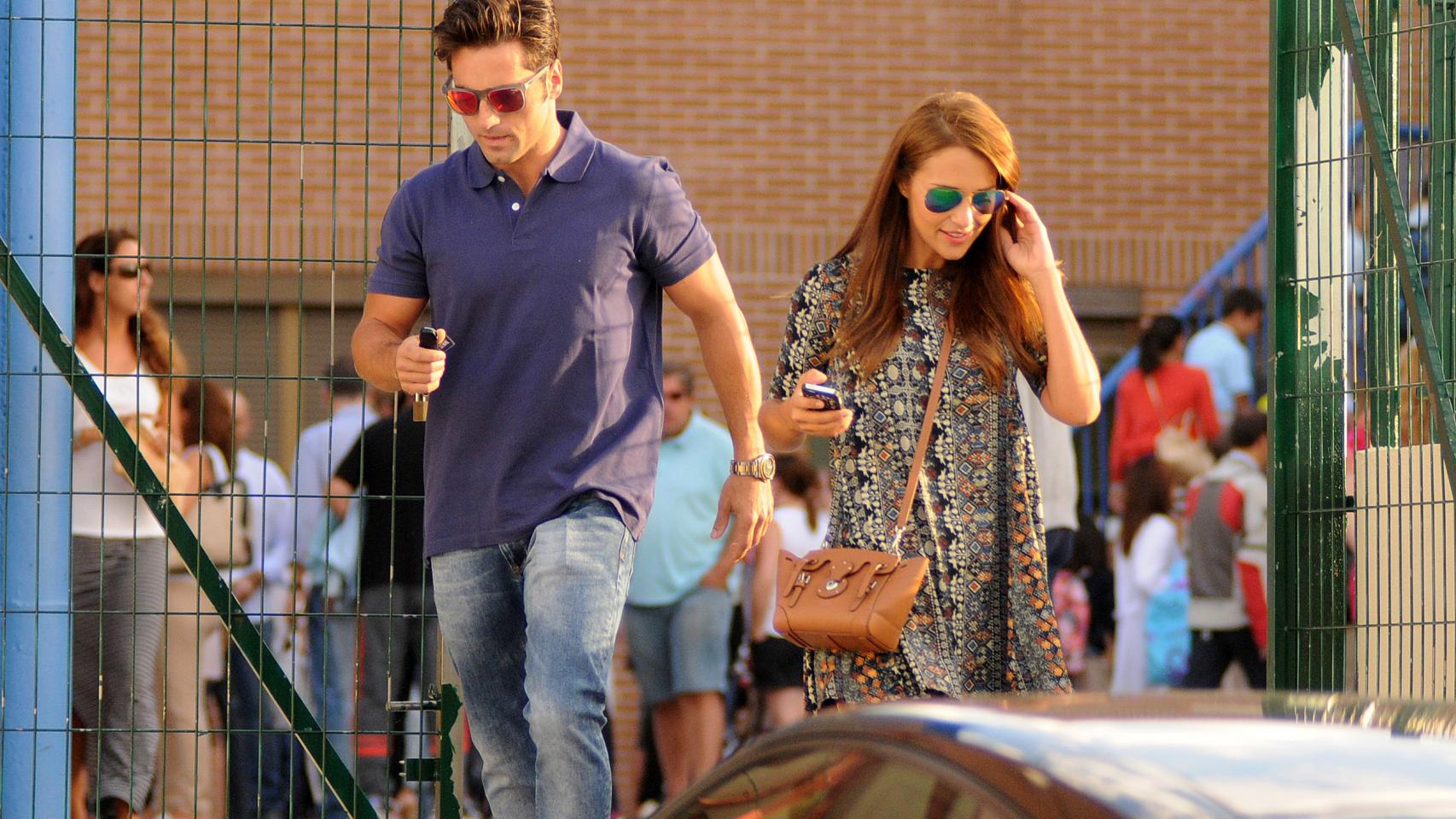 David Bustamante y Paula Echevarría, cada uno por su lado.