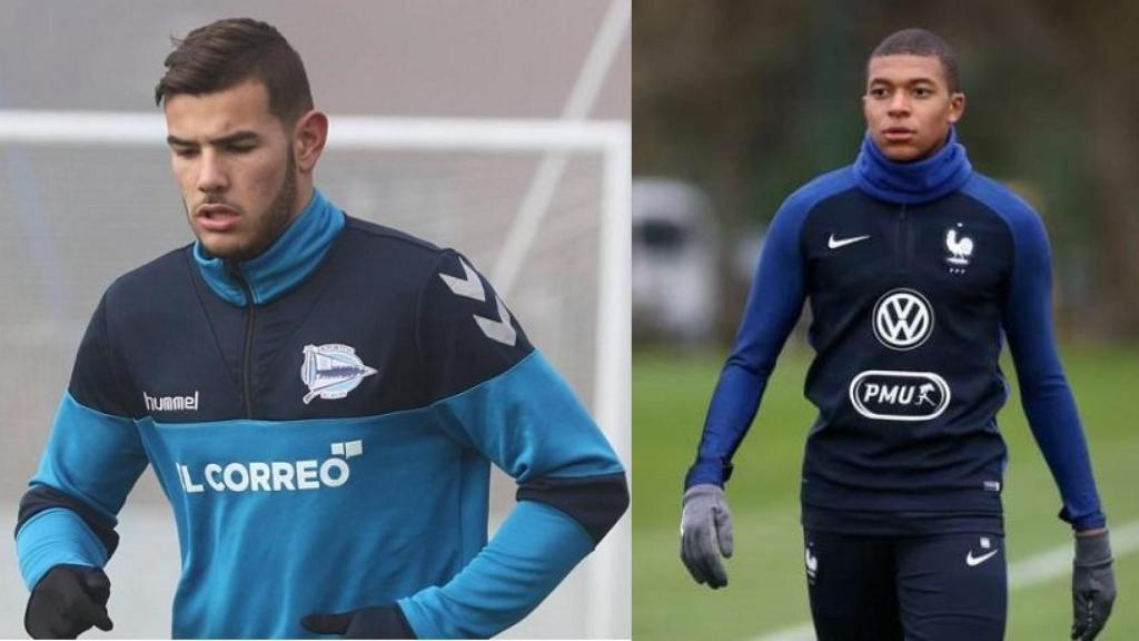 Theo y Mbappe