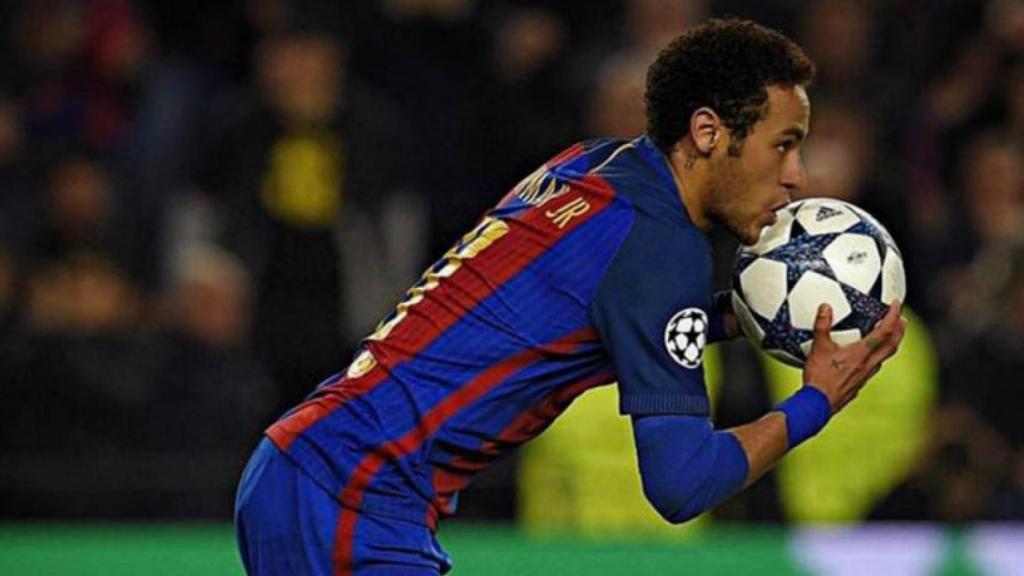 Neymar celebrando un gol. Foto: Twitter (@neymarjr)