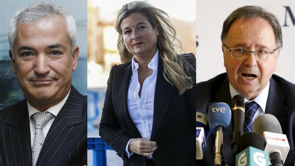 Luis Pineda, Virginia López Negrete y Miguel Bernad.