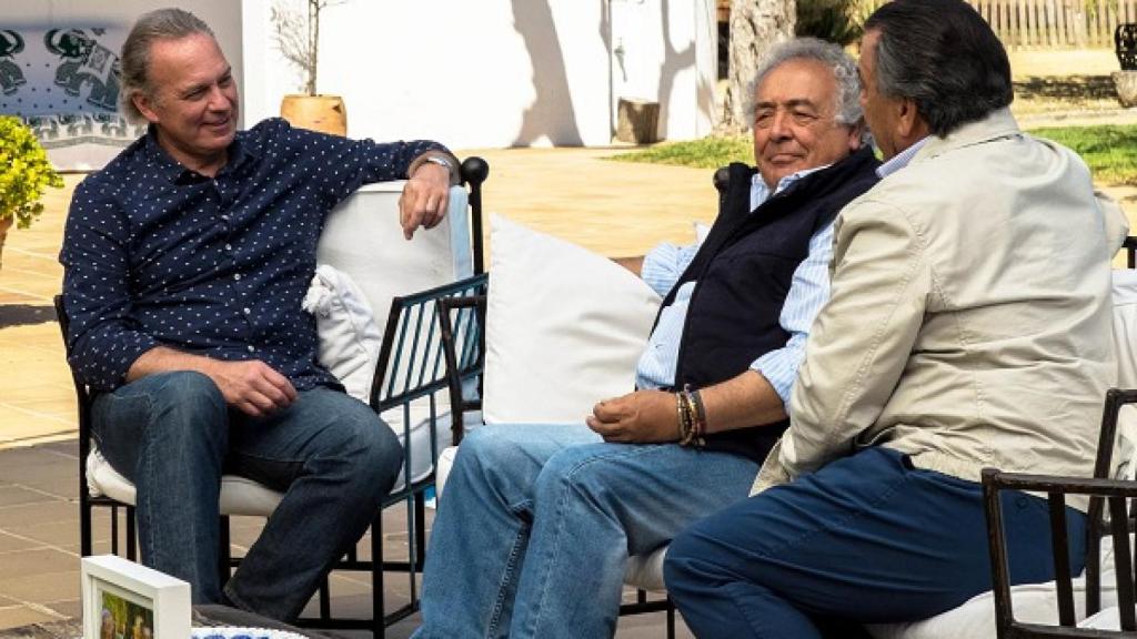 Los del Río con Bertín Osborne.