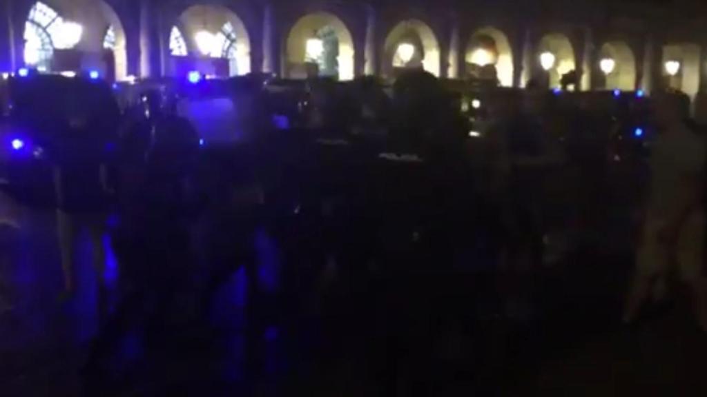 Seguidores del Leicester.