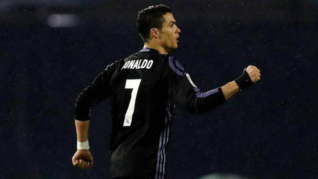 Cristiano celebra un gol