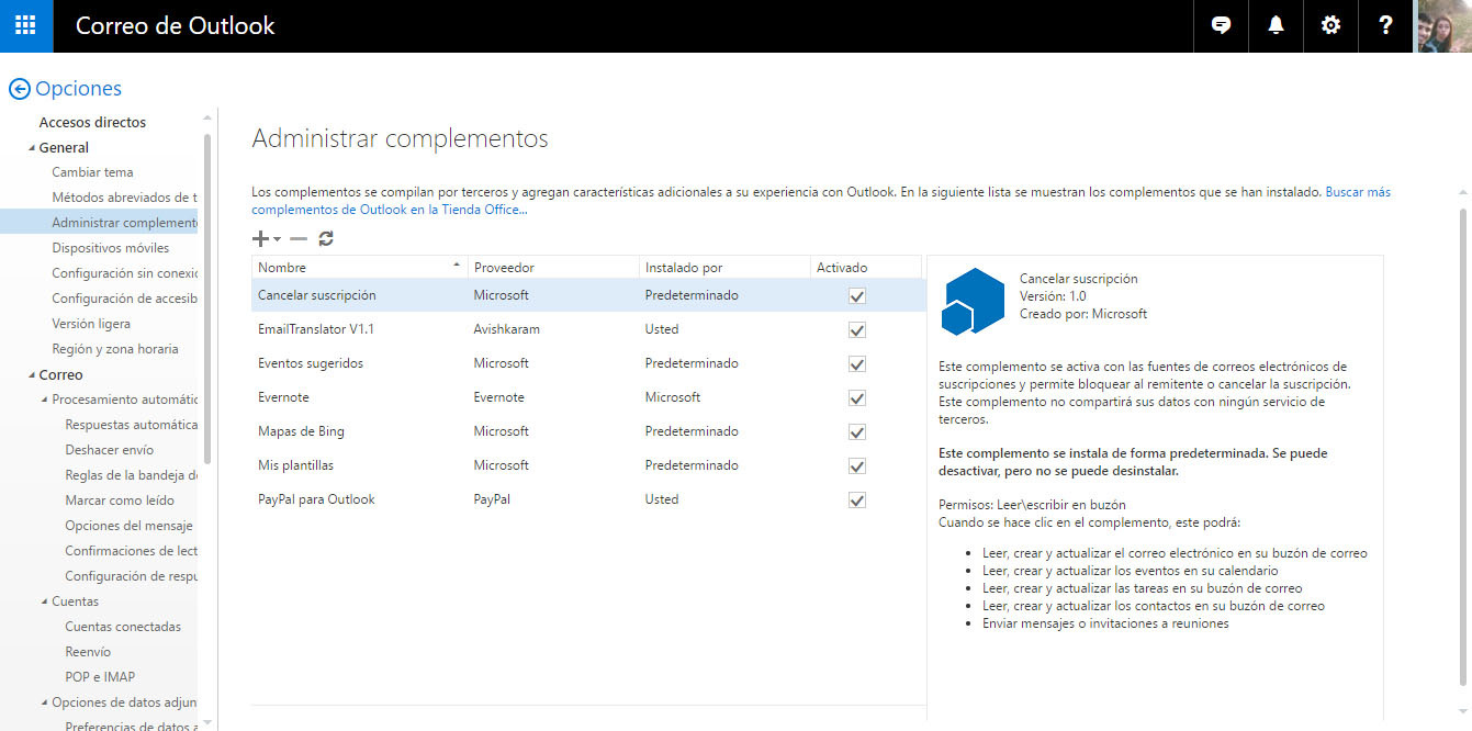 outlook-administrar-complementos