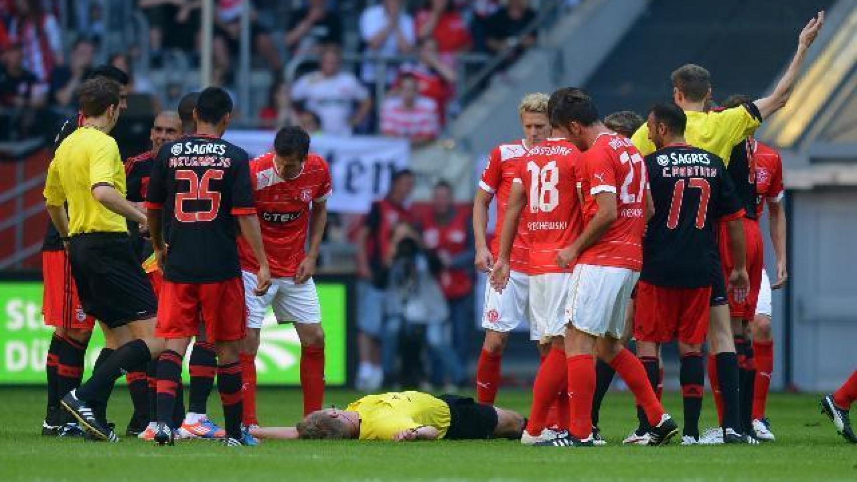 Agresión a un árbitro durante un amistoso en Portugal.