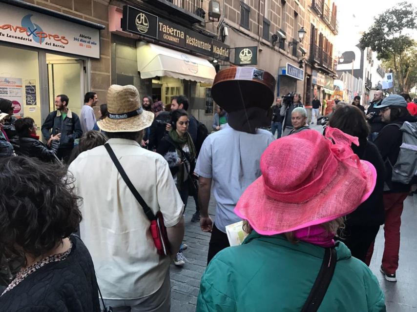 Una imagen de la mencionada manifestación.