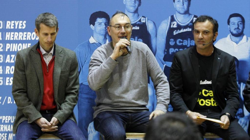 Nacho Azofra toma la palabra en el Media Day del mejor Estu de la historia.
