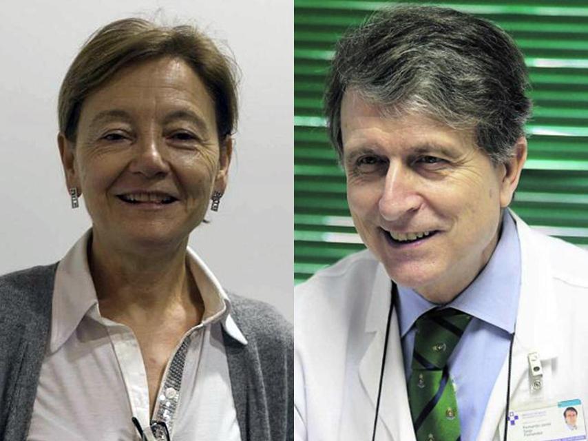 Fernando Seijo y Raquel Barrio, los dos médicos mencionados.