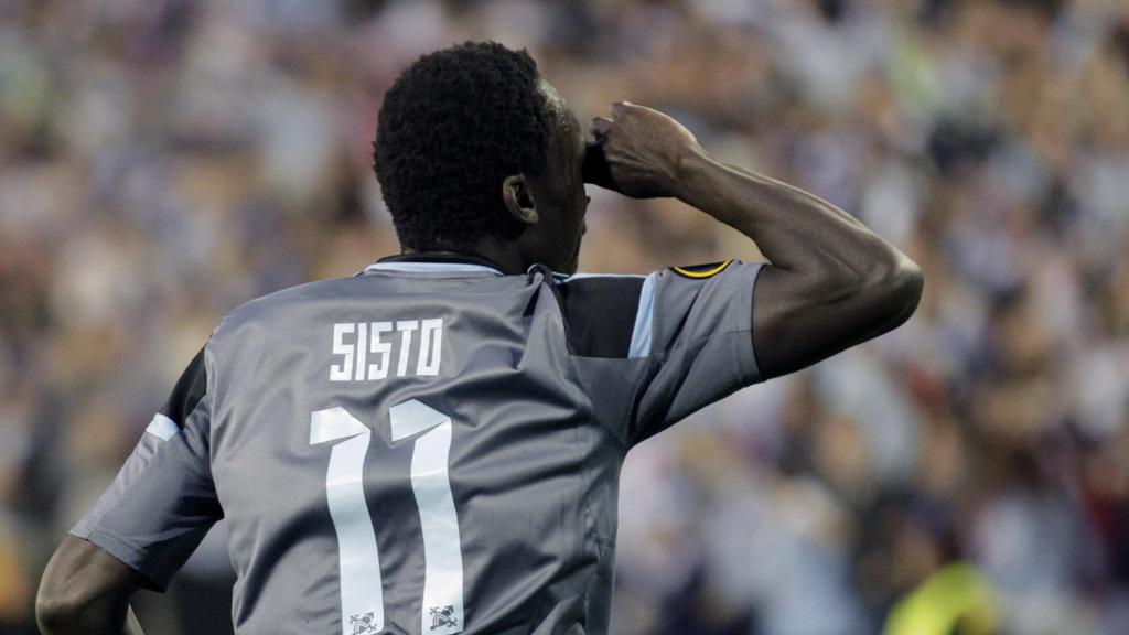 Pione Sisto en el último partido del Celta.