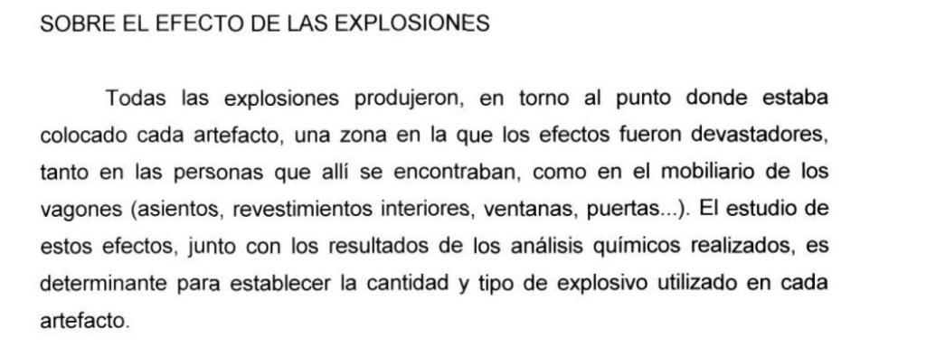Página 7 del Informe Pericial Conjunto Policía-Guardia Civil.