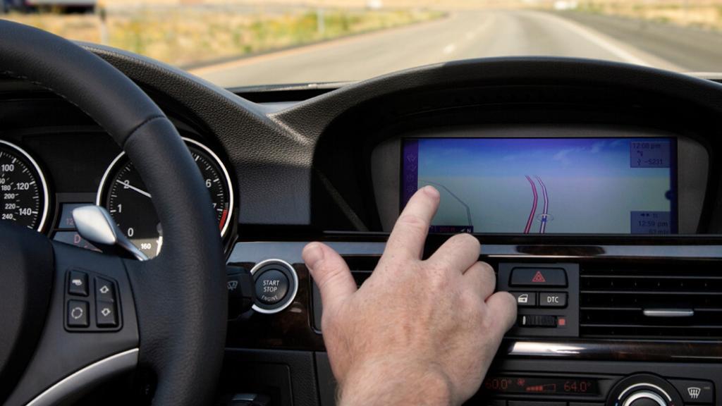 Navegación GPS en el coche