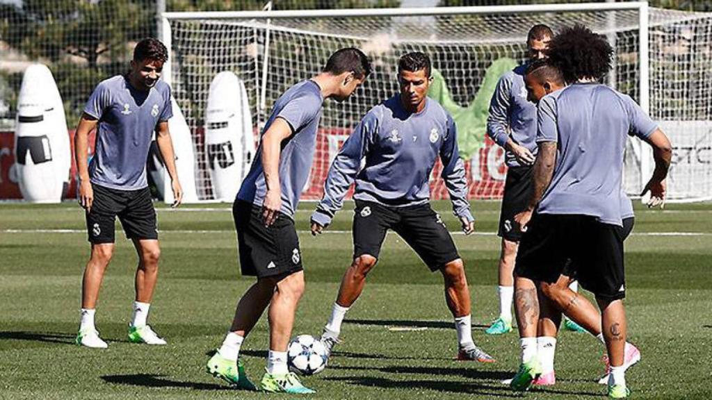 El Real Madrid termina de preparar la visita del Bayern