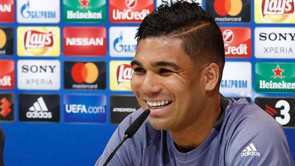 Casemiro, en rueda de prensa
