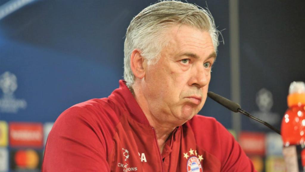 Carlo Ancelotti analiza el futuro encuentro ante el Real Madrid. Foto. Twitter (@FCBayern)