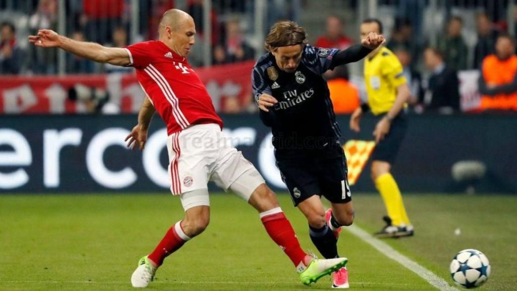 Modric contra el Bayern