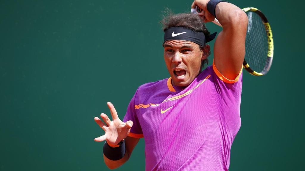 Nadal, durante su estreno en Montecarlo.