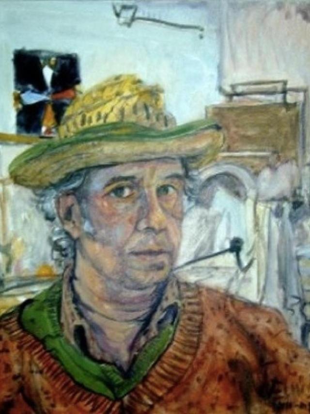 Autorretrato de Jaelius Aguirre, hermano de Esperanza Aguirre.