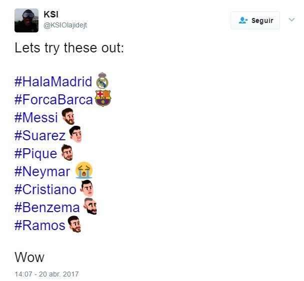 La lista completa de emojis para el Clásico