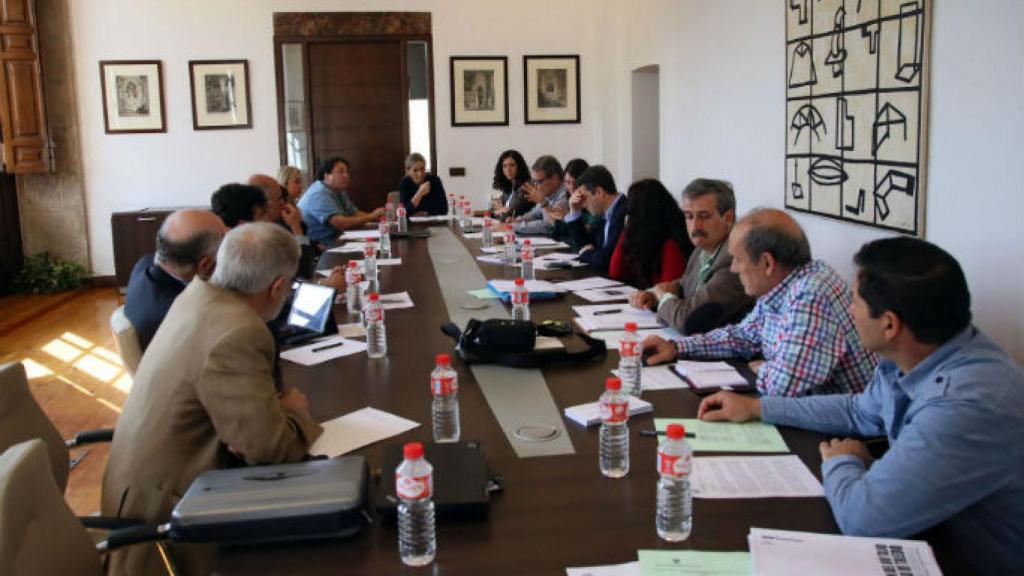 Reunión del Pacto por el Tajo.