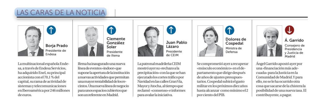 Periódico de La Razón publicado el 21 de diciembre de 2016.