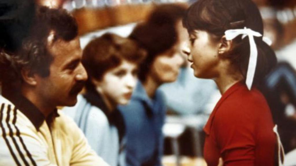 Jesús Carballo y Gloria Viseras en un campeonato, cuando aún eran entrenador y pupila.