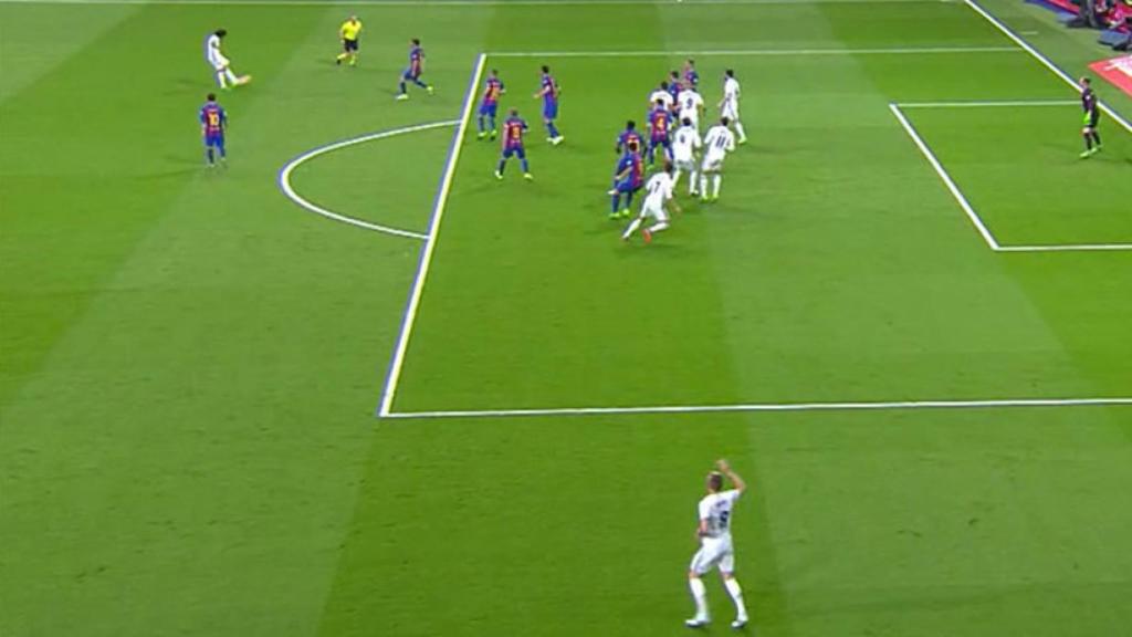 No era fuera de juego en el gol de Casemiro