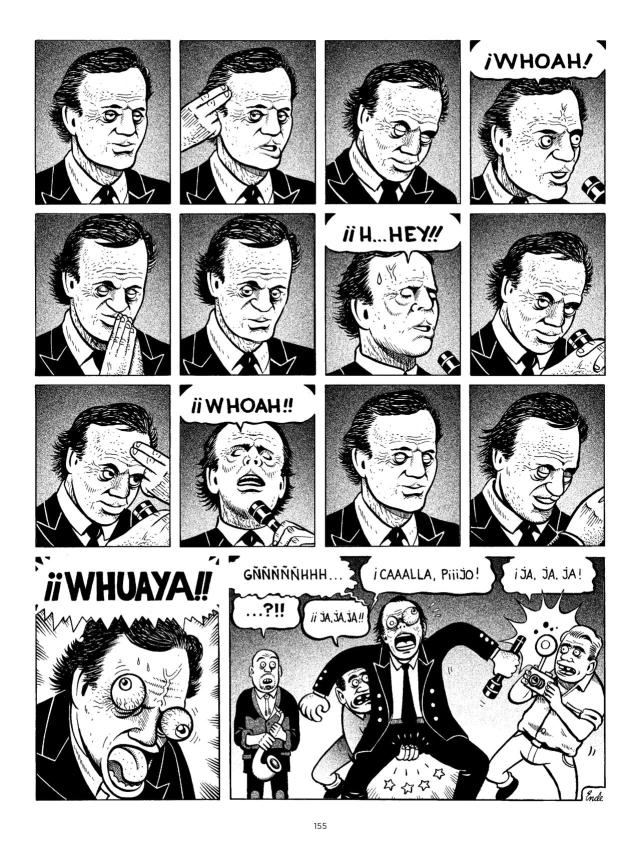 Historieta de Ortega y Pacheco. Pedro Vera.