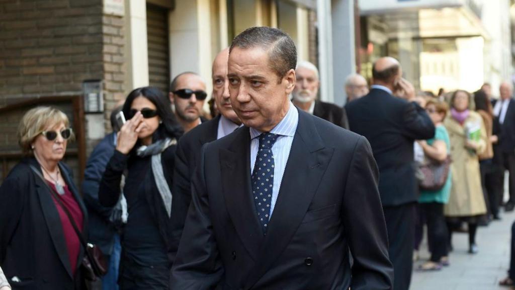 El exministro y expresidente de la Generalitat valenciana Eduardo Zaplana.
