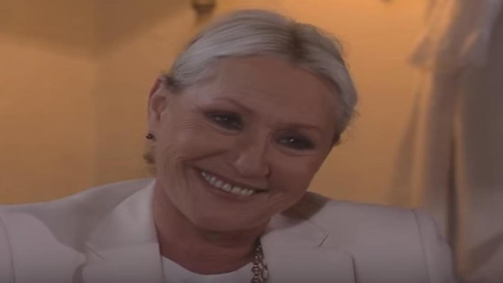 Pierrette Lalanne, durante una entrevista hace dos años.