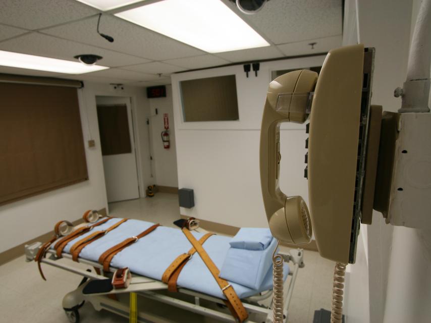 Sala de ejecución en Florida.