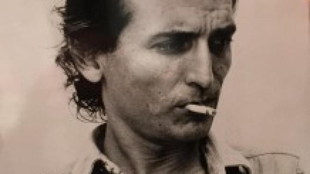 Xavier Corberó de joven.