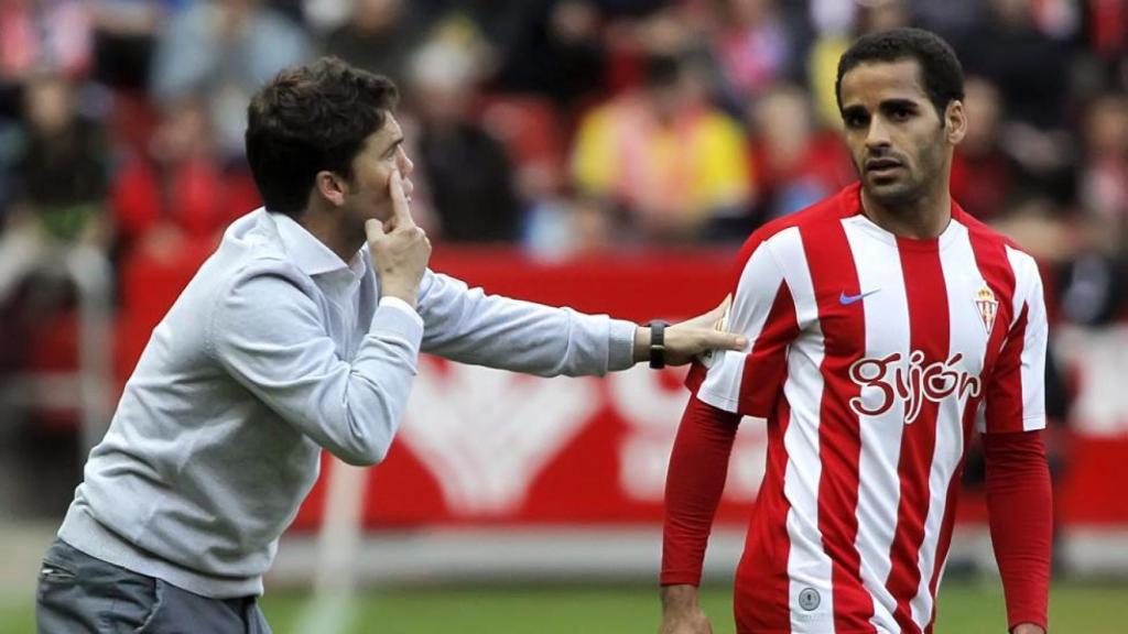 Rubi y Douglas en un partido de esta temporada.
