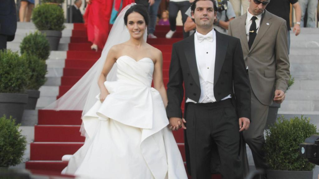 Boda de Alejandro Betancourt López con Andreina Rojas en Madrid, 2012.