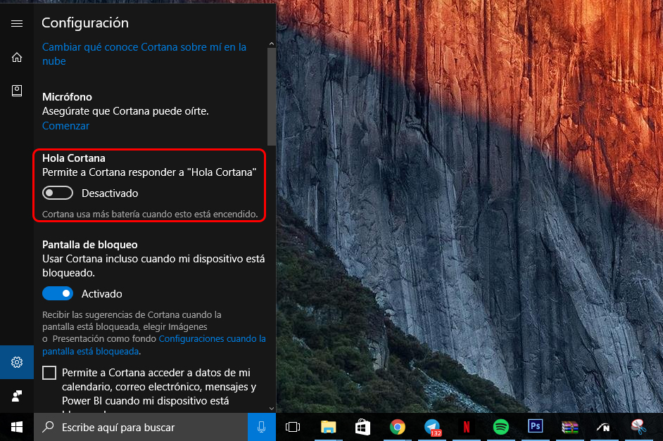 activar-hola-cortana-segundo-plano