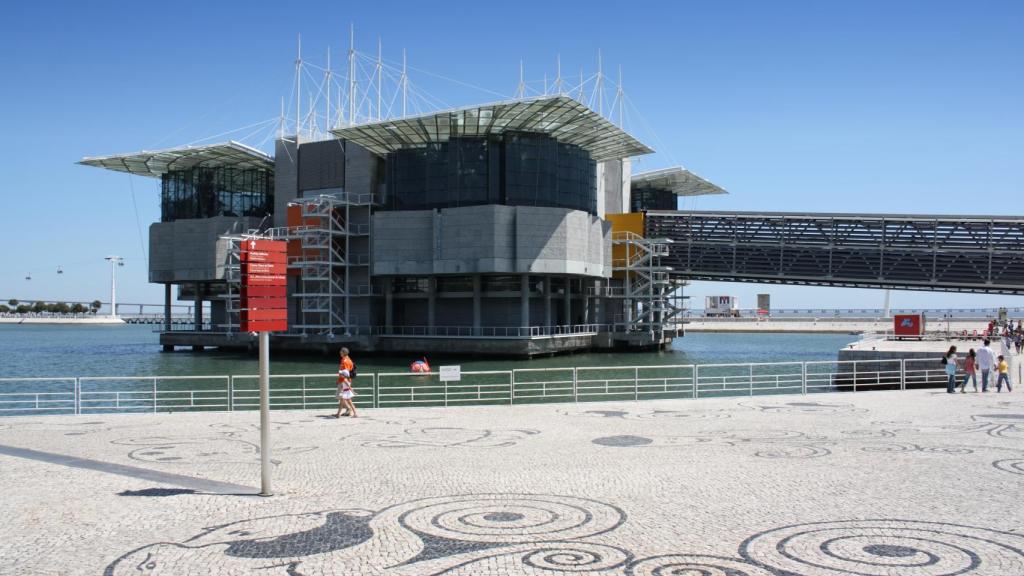El acuario del Parque das Nações.