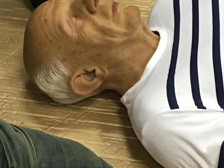 La figura del Picasso yacente.