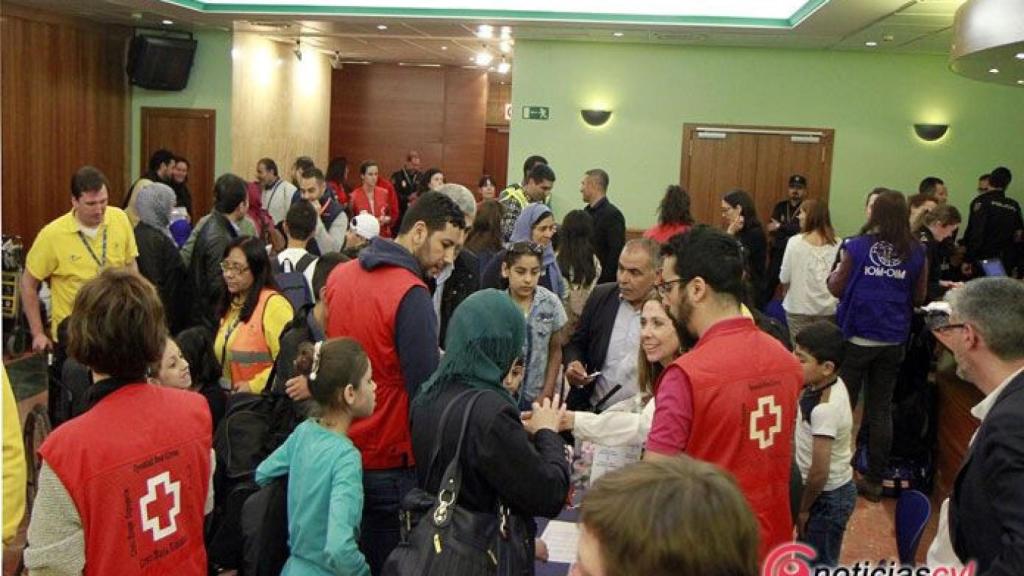 Refugiados sirios en Valladolid
