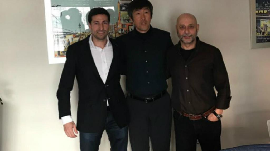 Pablo Franco, Gao Hongbo y Julián de la Paz