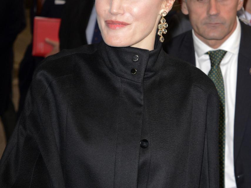 La reina consorte, durante un acto oficial en Dusseldorf.