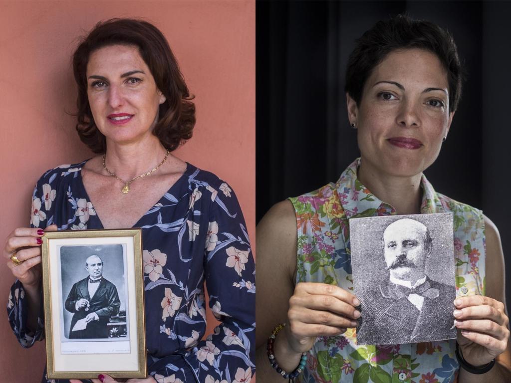 Cristina Ybarra, descendiente del empresario de origen vasco José María Ybarra y Almudena Bonaplata, descendiente del empresario catalán José Bonaplata.