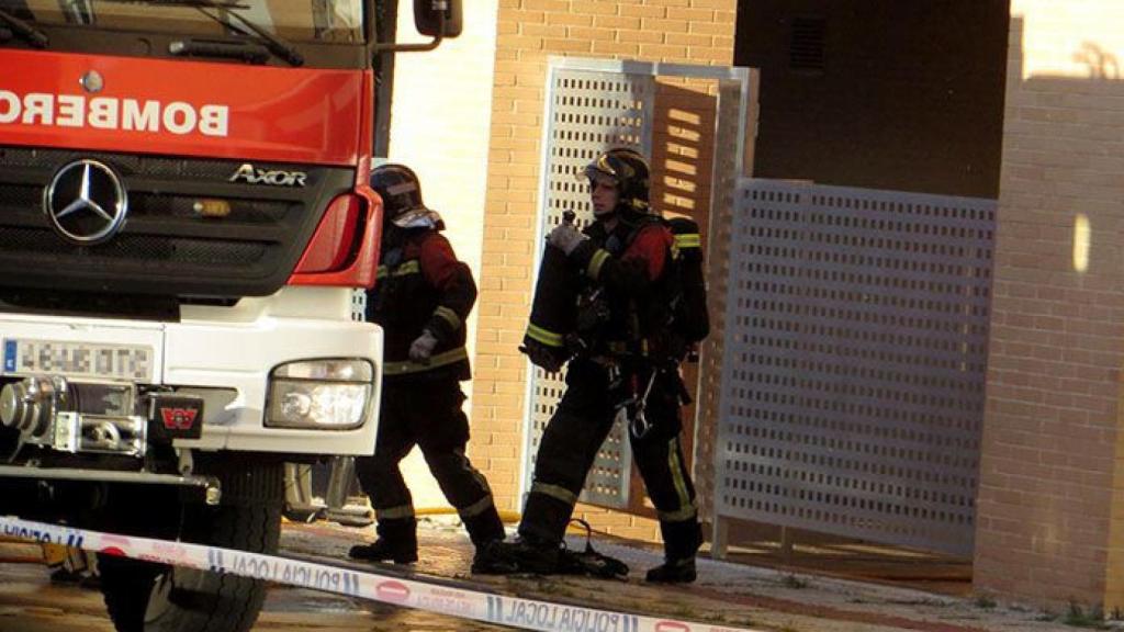Zamora incendio pinilla bomberos 7