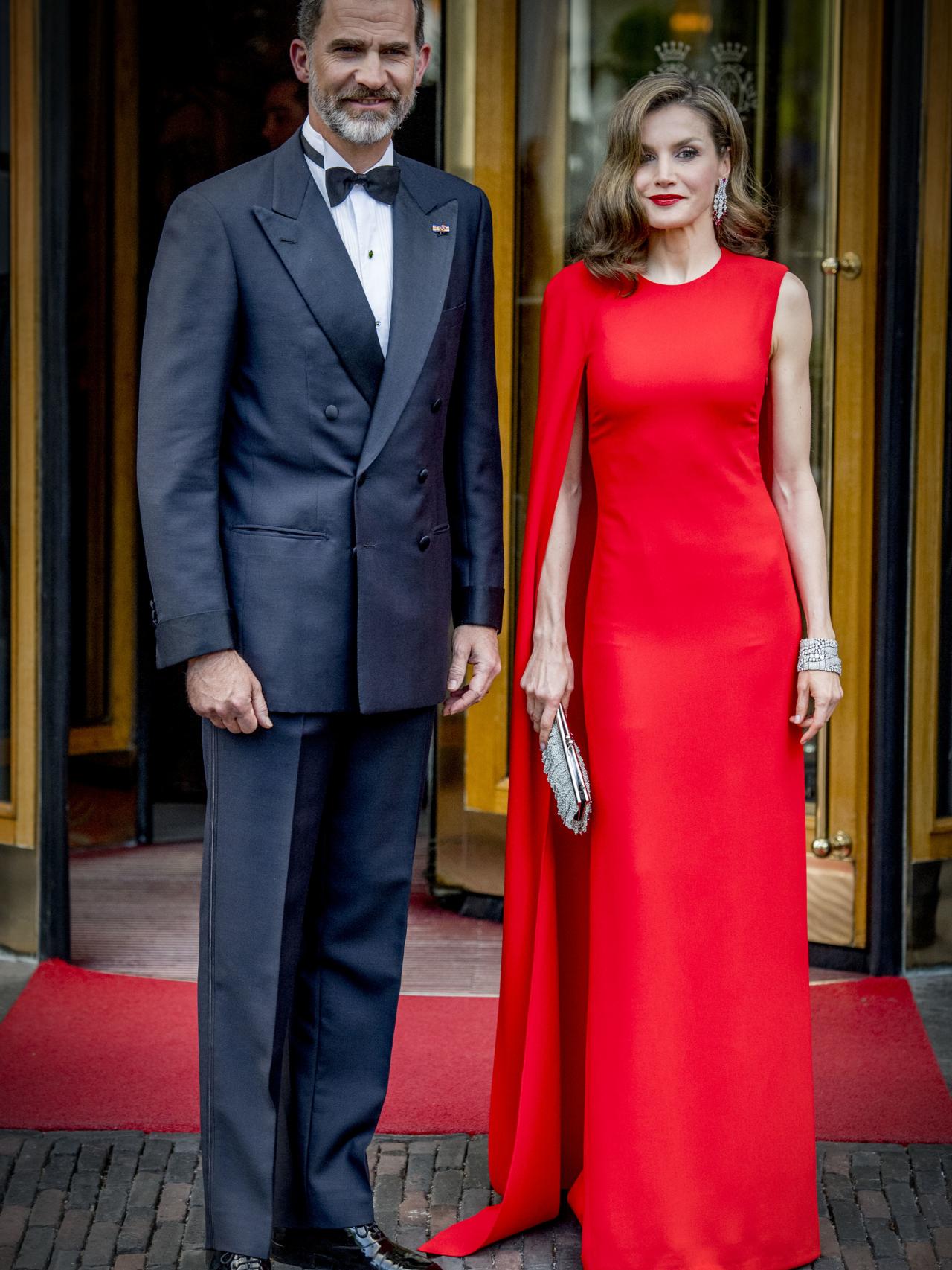 Los reyes Felipe y Letizia asisten a la fiesta privada de cumpleaños de Guillermo de Holanda