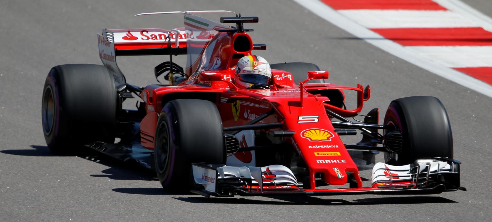 Sebastian Vettel, en Sochi.