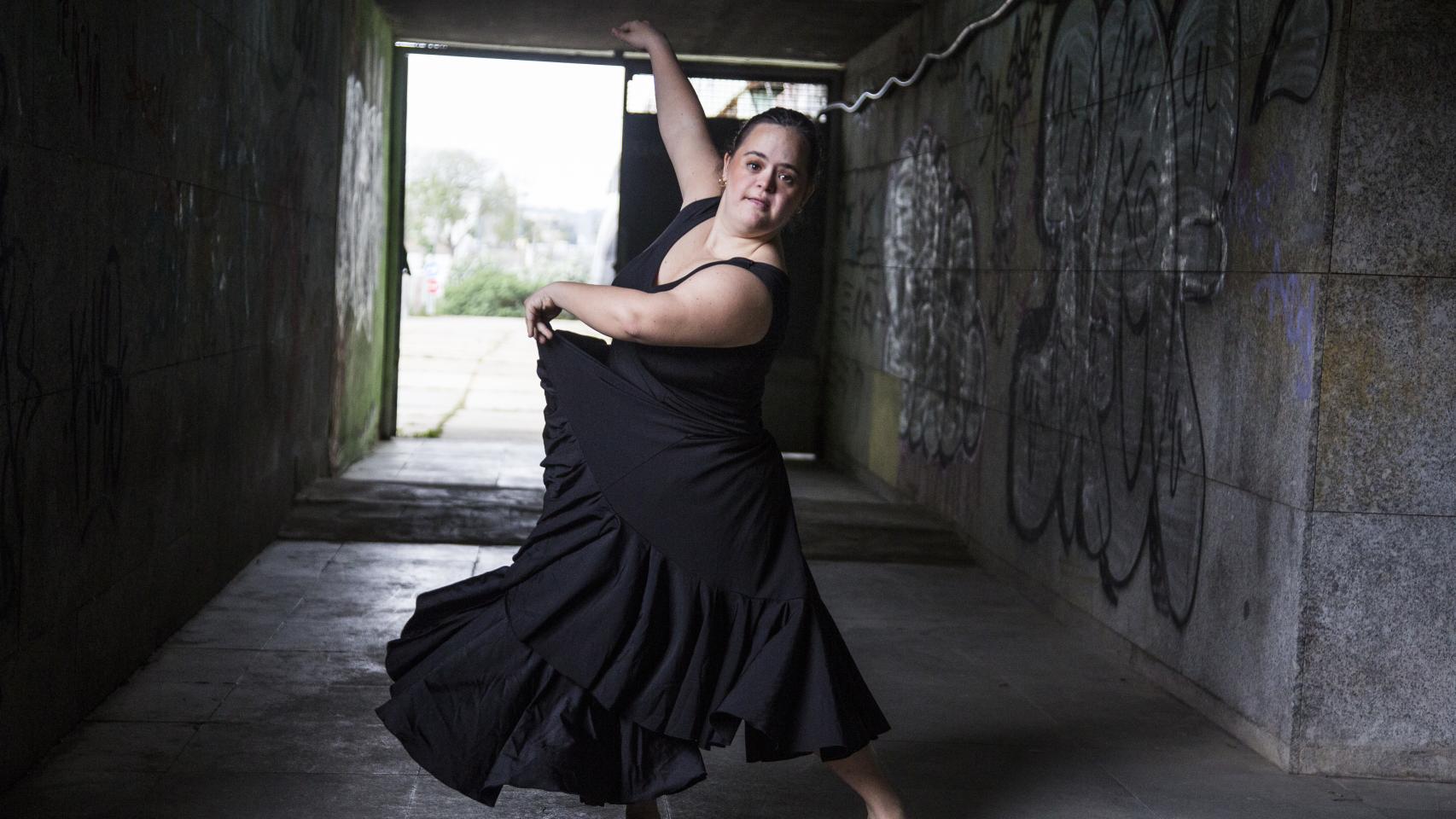 Los bailaores Reyes Vergara y Helliot Baeza. Foto Fernando Ruso