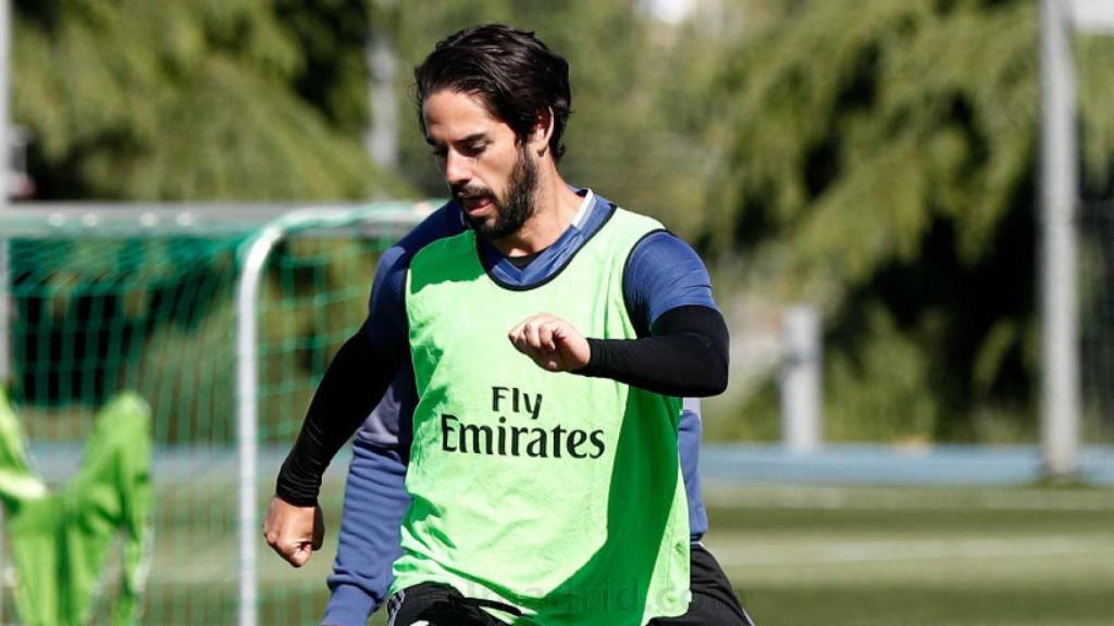 Isco, con el esférico