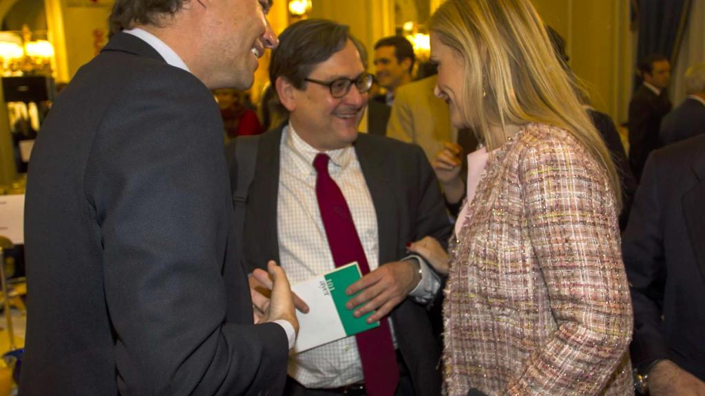 Marhuenda y Cifuentes en un acto de mayo de 2016.